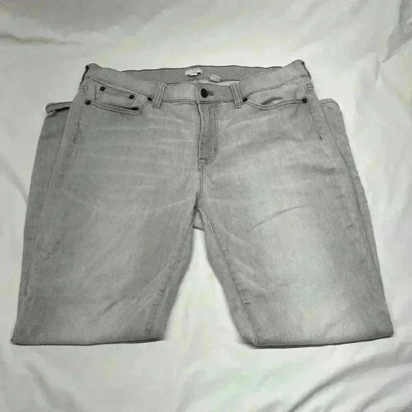 J. Crew Stretchy Grey Capri Jeans‎ - Picture 1 of 5